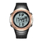 Interchangeable Alloy Bezel Lcd Display Watch With Stainless Steel Buckle