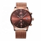 Unique stainless steel watch OEM men luxury brand