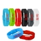 Fashion Rubber Led Watch Outdoor Promotional Gift With Quartz Movement