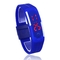 Fashion Rubber Led Watch Outdoor Promotional Gift With Quartz Movement