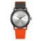 Fashionable Promotional Ladies Plastic Watches , Silicone Strap Watches